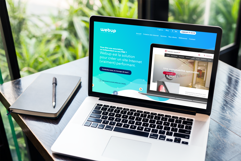 Création de site web à Pont-à-Celles | WebUp