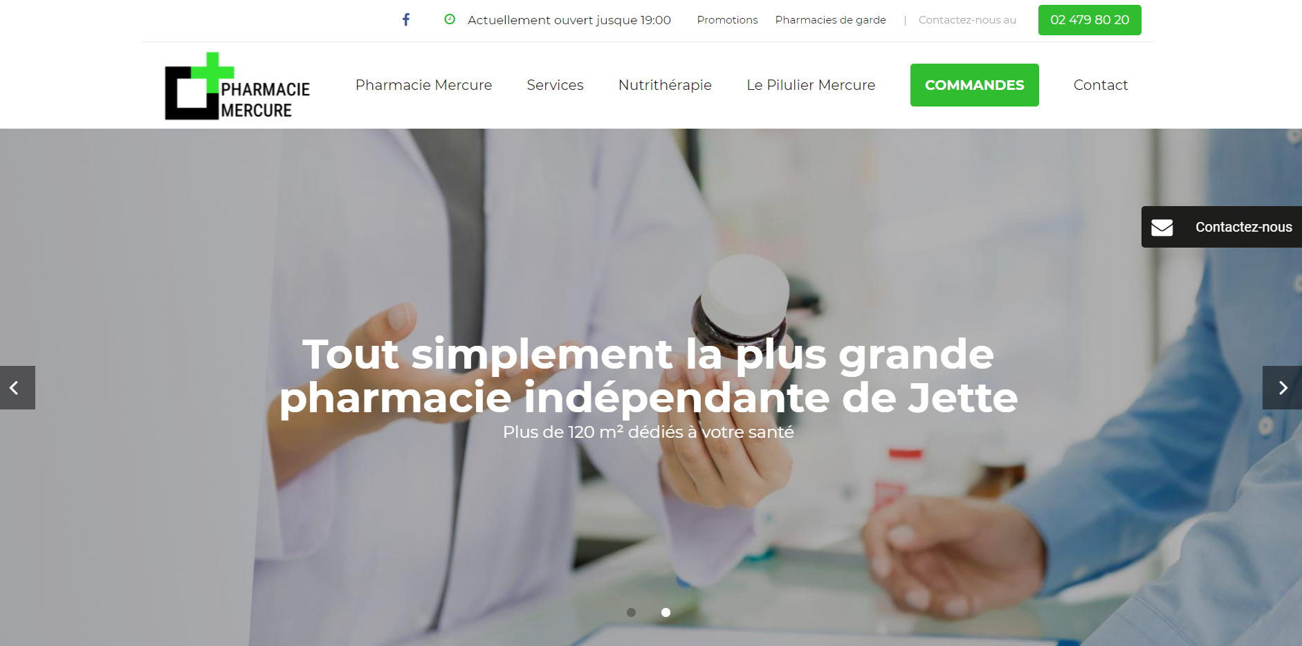 Création de site web Jette