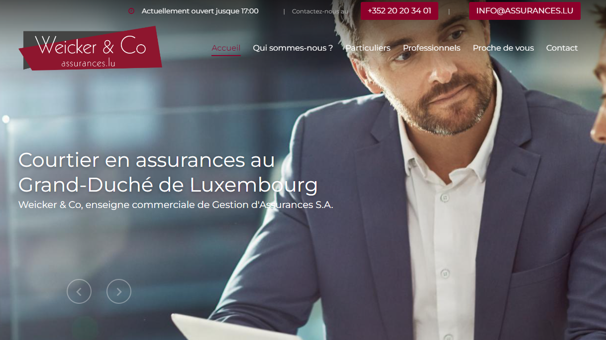 création site internet courtier en assurance