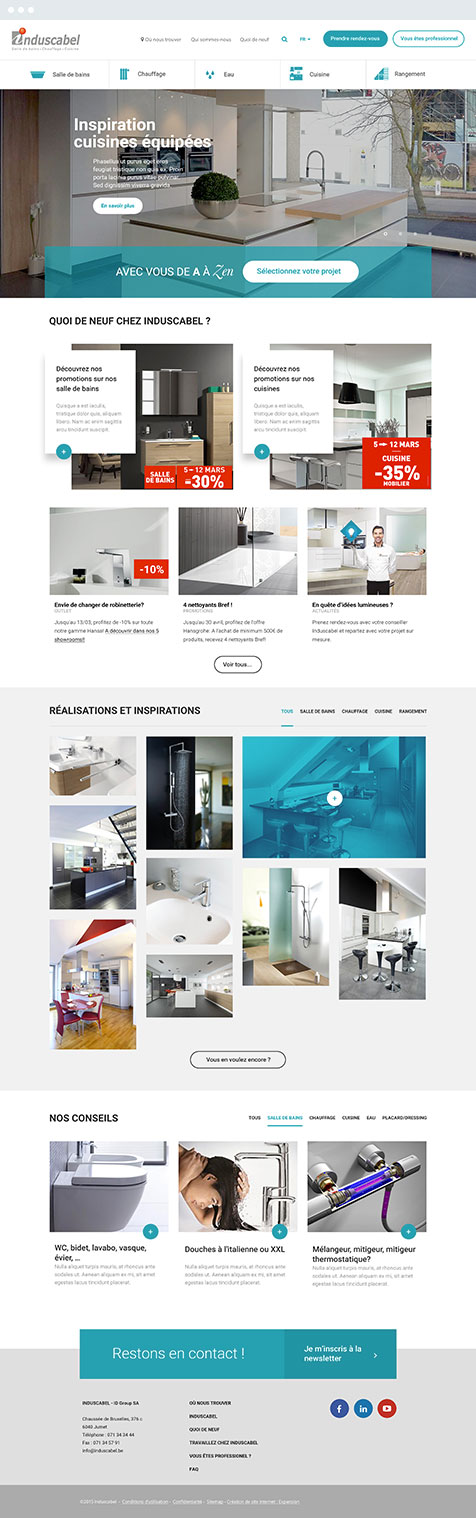 Exemple site web sur mesure